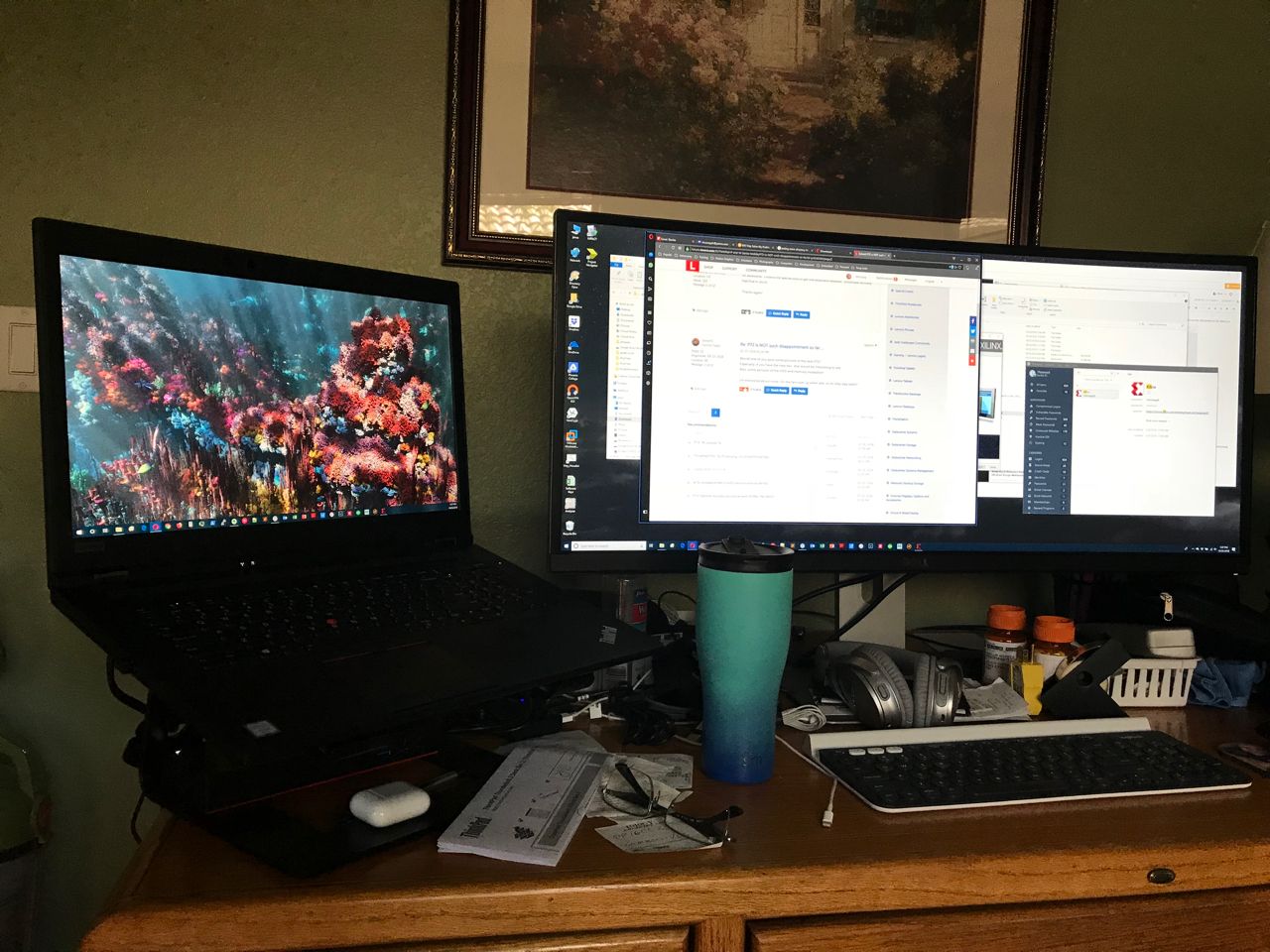 How To Connect Two Monitors A Thinkpad Docking Station News Current