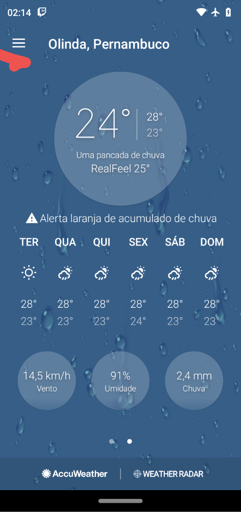 Atualização torna o Google Clima um aplicativo integrado ao Relógio 