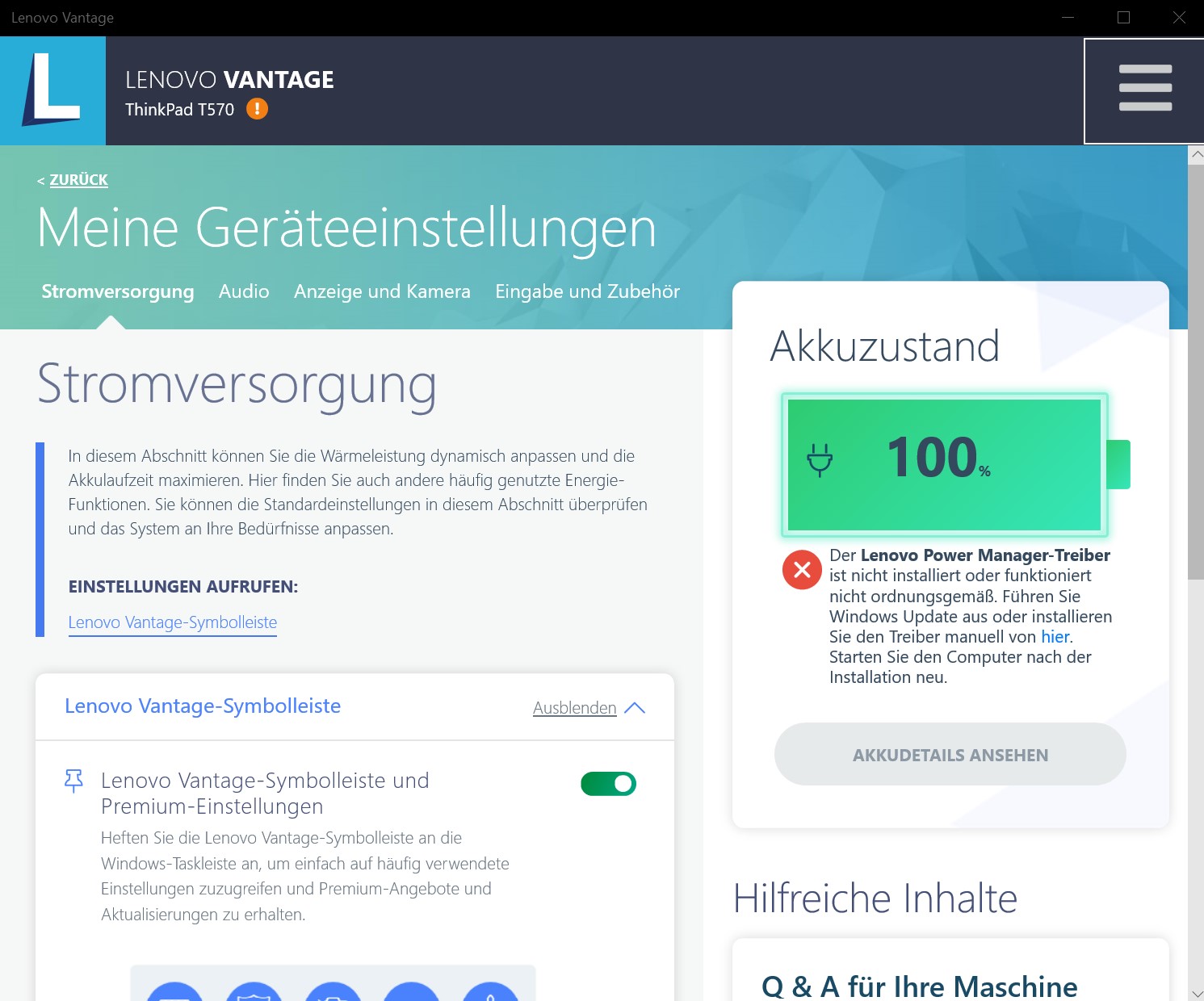 lenovo power manager application lenovo power manager application