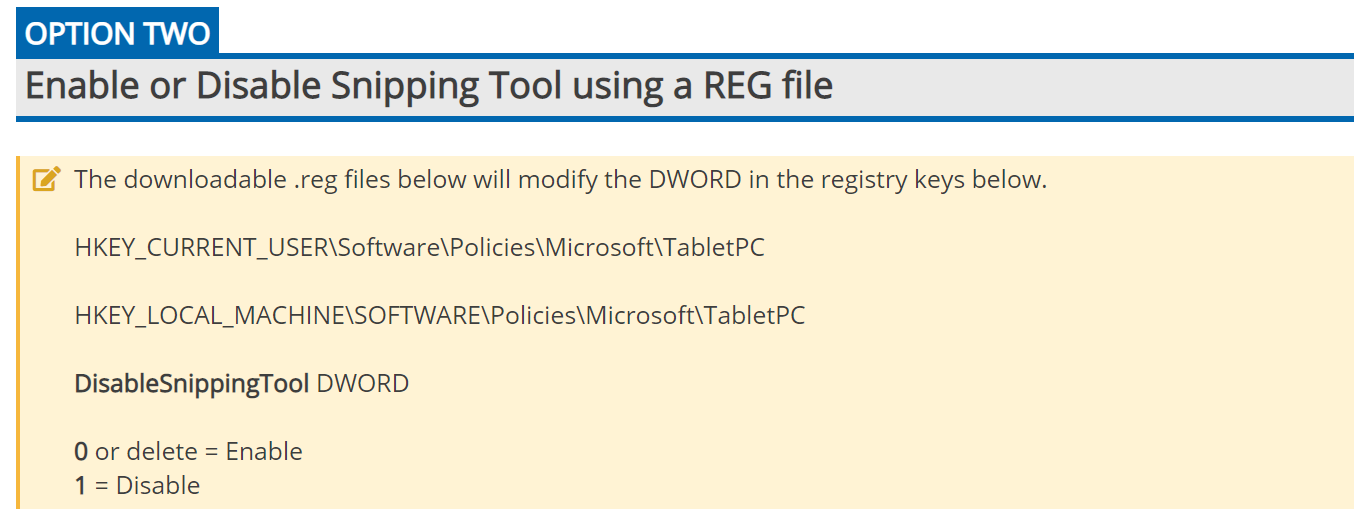 Disabling the Print Screen KeyEnglish Community
