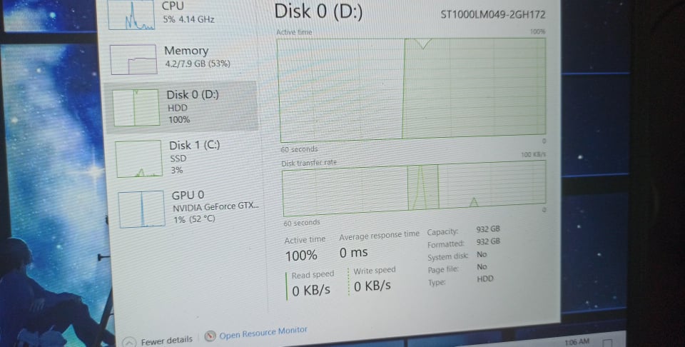 disk active timer under 20 disk active timer under 20