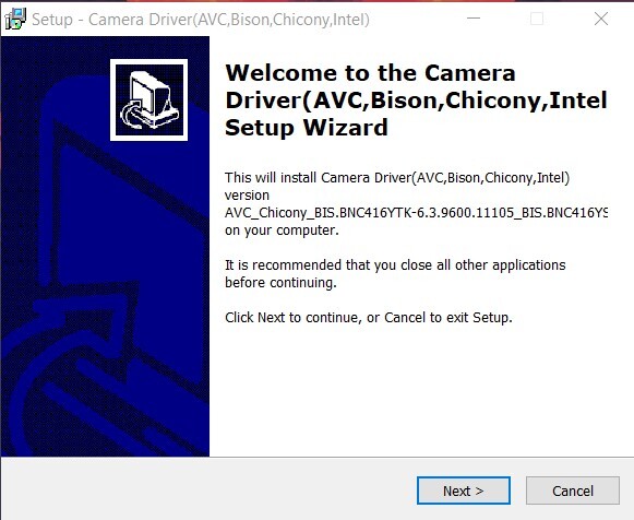 chicony usb 2.0 camera windows 7 drivers