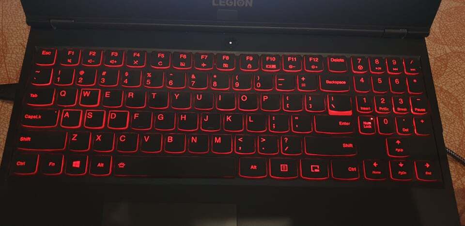 lenovo legion y7000 keyboard