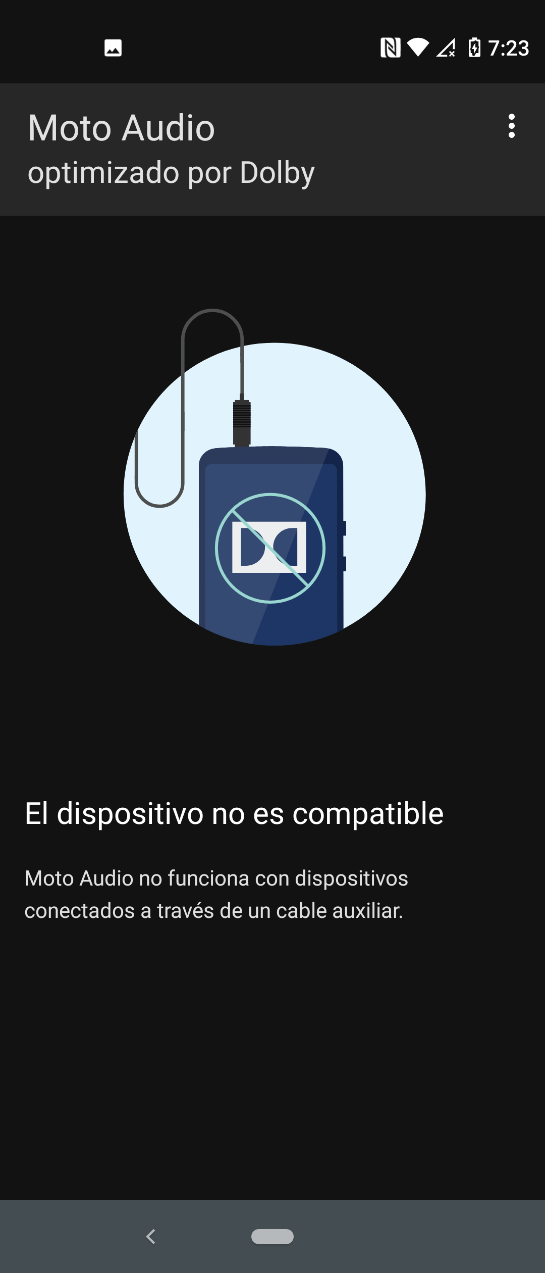 Moto-audio-Inhabilitado - Comunidad Motorola - MOTO COMUNIDAD