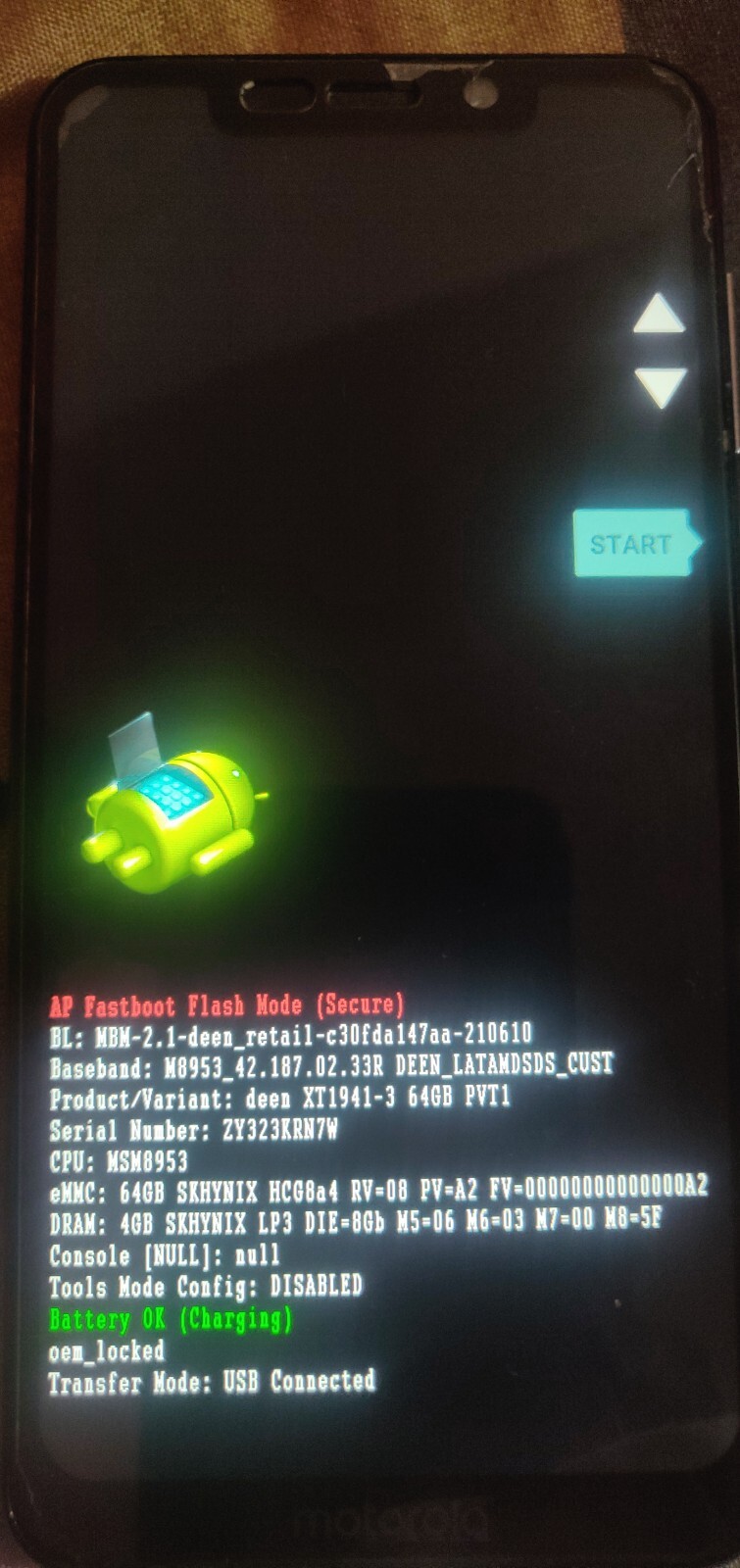 Moto-One-solo-prende-en-fastboot-failed-to-validate-boot-image - Comunidad  Motorola - MOTO COMMUNITY