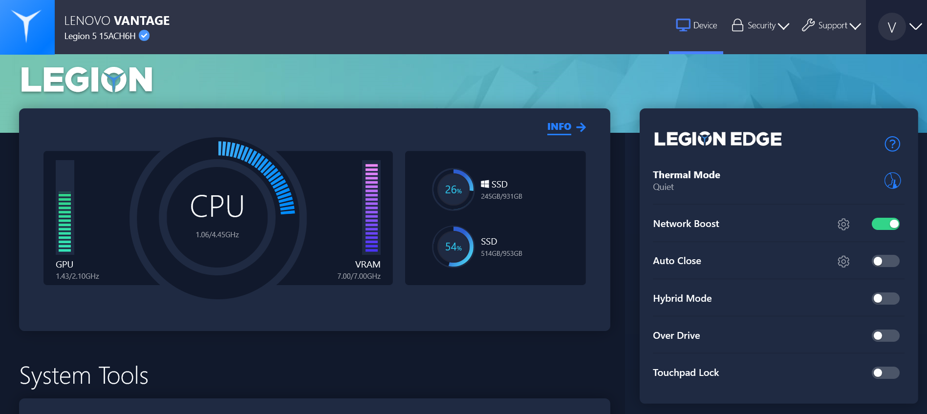 lenovo vantage network boost lenovo vantage network boost