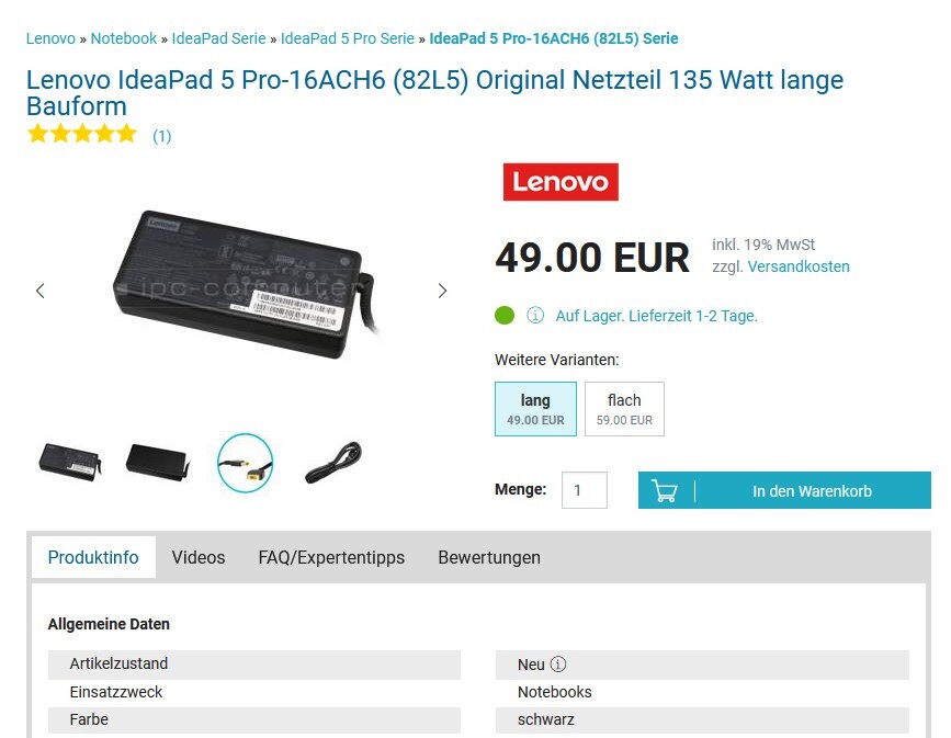 IdeaPad-5-Pro-16ACH6-SSD-macht-Geräusche - Deutsche Community - LENOVO  COMMUNITY
