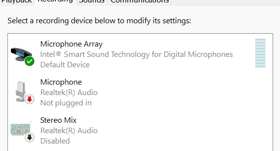 Build-in-Microphone-issue - English Community - LENOVO COMMUNITY
