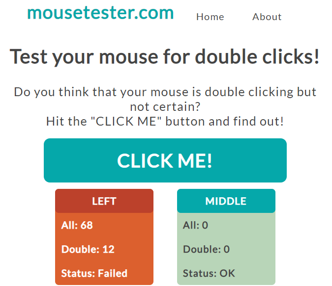 Mouse Double Click Test Online (Tester + Solution)