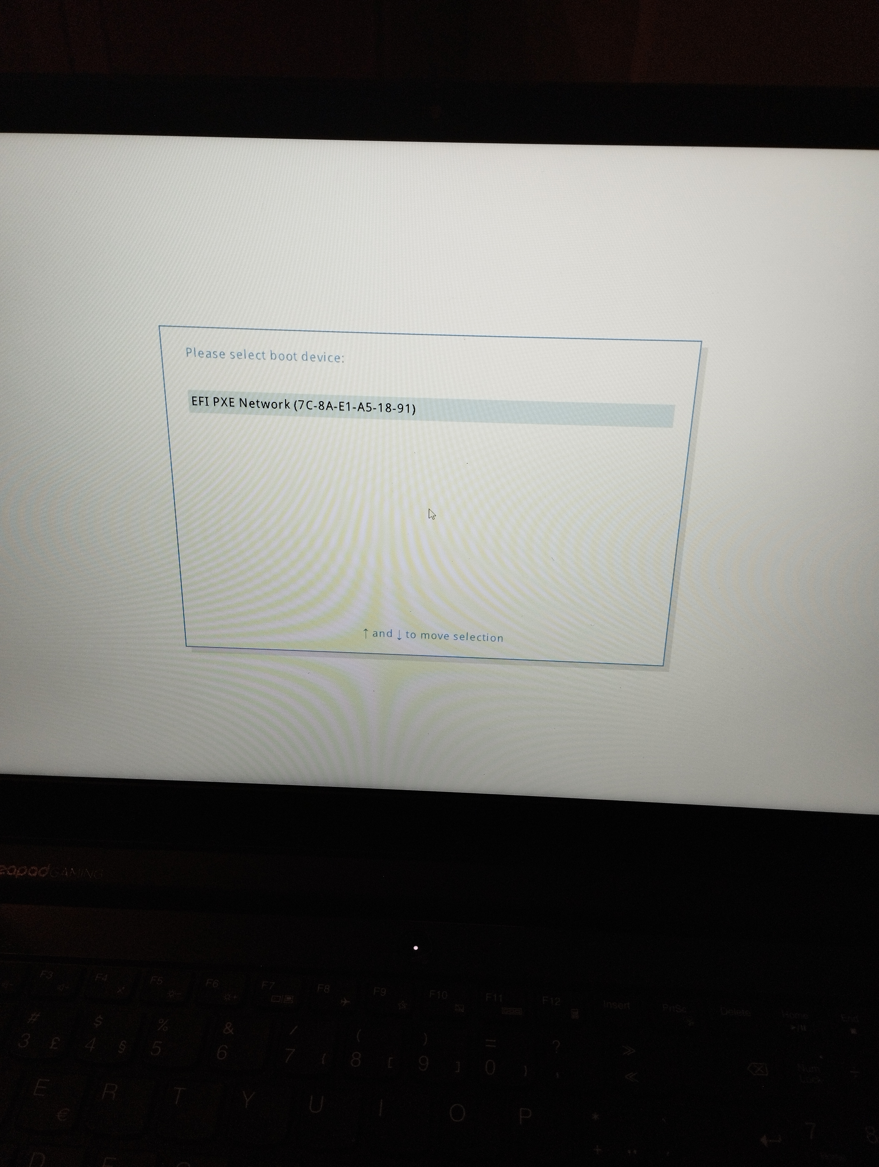 No Bootable Device на ноутбуке Acer