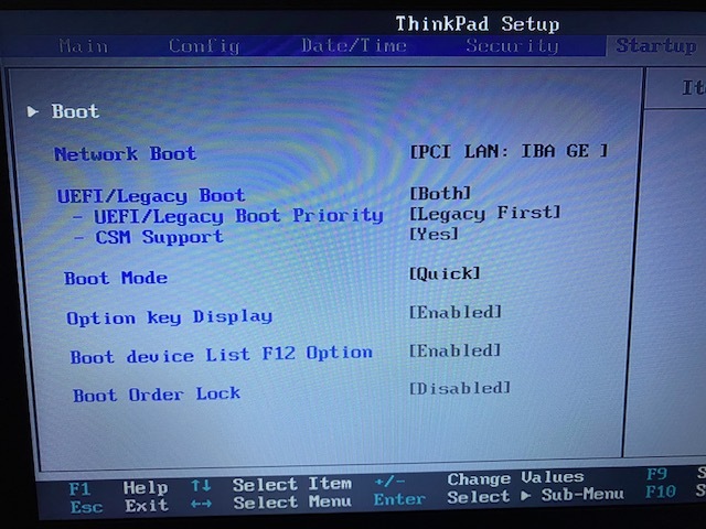 ThinkPad-T450-no-only-Legacy-boot-no-UEFI - English Community - LENOVO  Comunidade