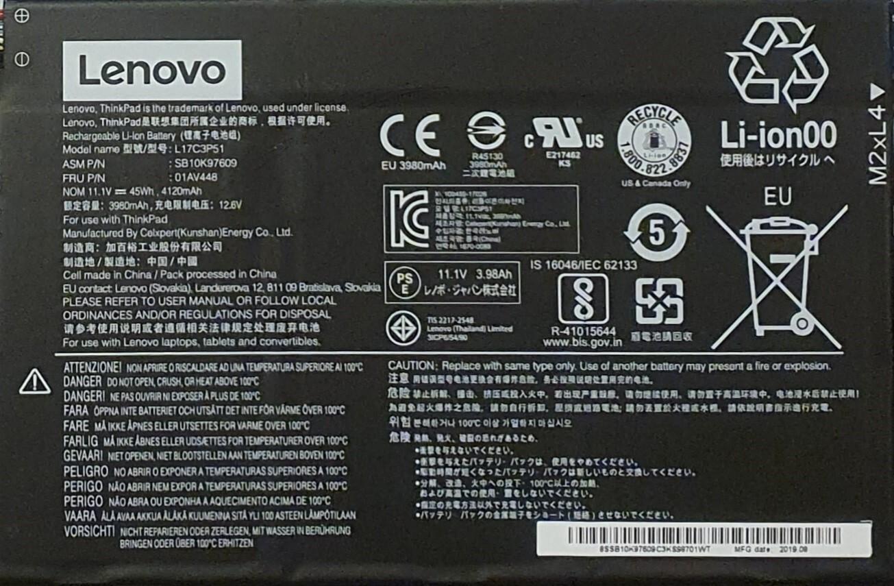 Baterie-pro-E490-Type-20N8-20N9-Laptop-ThinkPad-Type-20N8 - Česká a  Slovenská komunita - LENOVO COMMUNITY