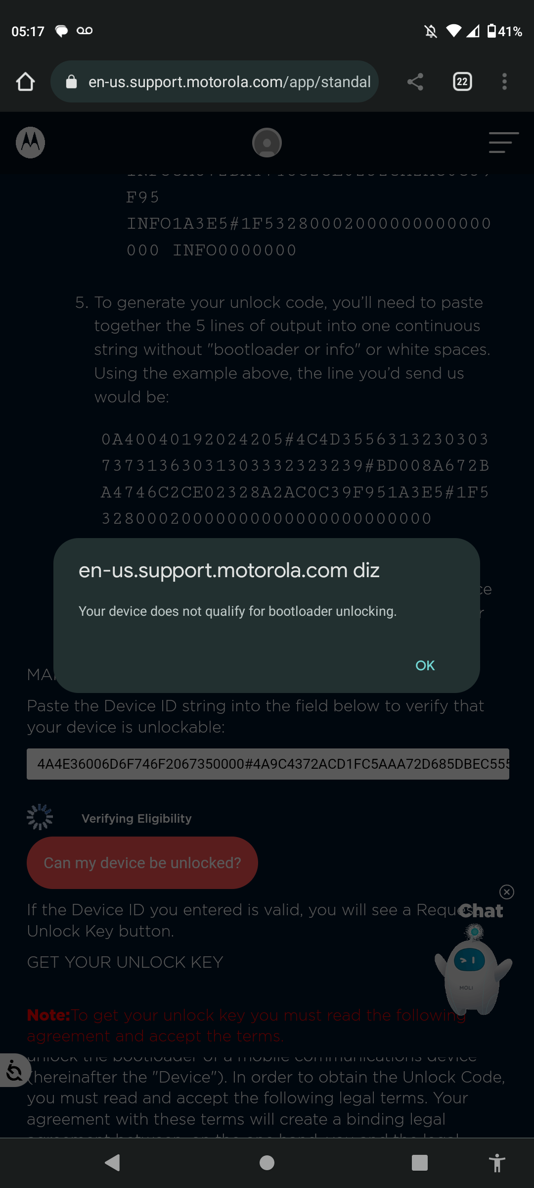 Bootloader-not-qualified - English Motorola - MOTO COMMUNITY