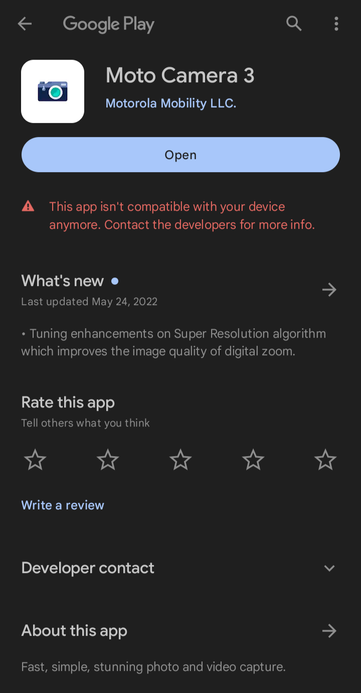 Play store says that mine moto e6 plus isn't compatible with the game  version. There is no way i can play on it? : r/CryingSuns