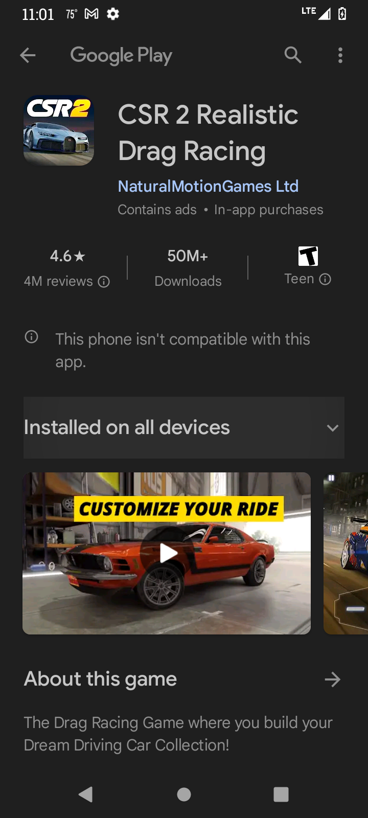 CSR 2 Realistic Drag Racing – Apps no Google Play